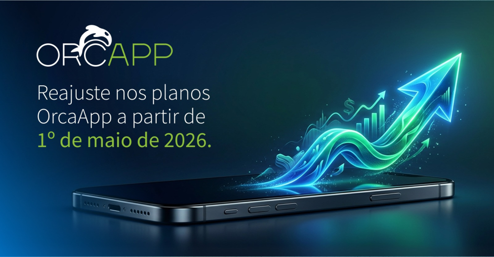 Comunicado de reajuste de preços