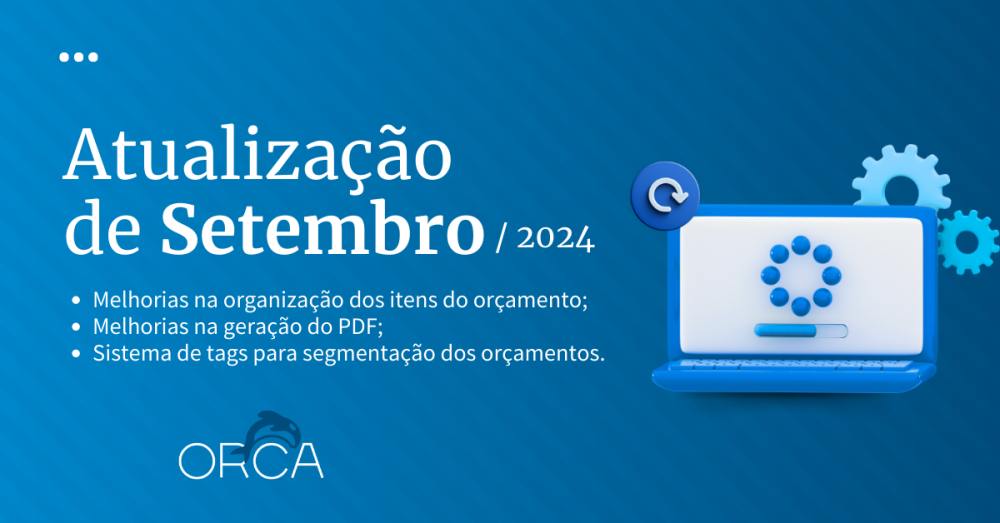 Atualização de Setembro da Orca